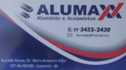 ALUMAXX ALUMÍNIO E ACESSÓRIOS - Guanambi