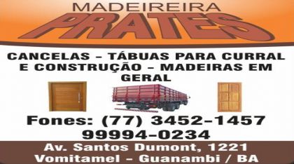 MADEIREIRA PRATES - Guanambi